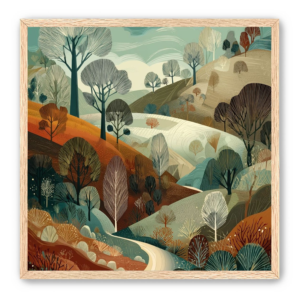 Path Between the Hills