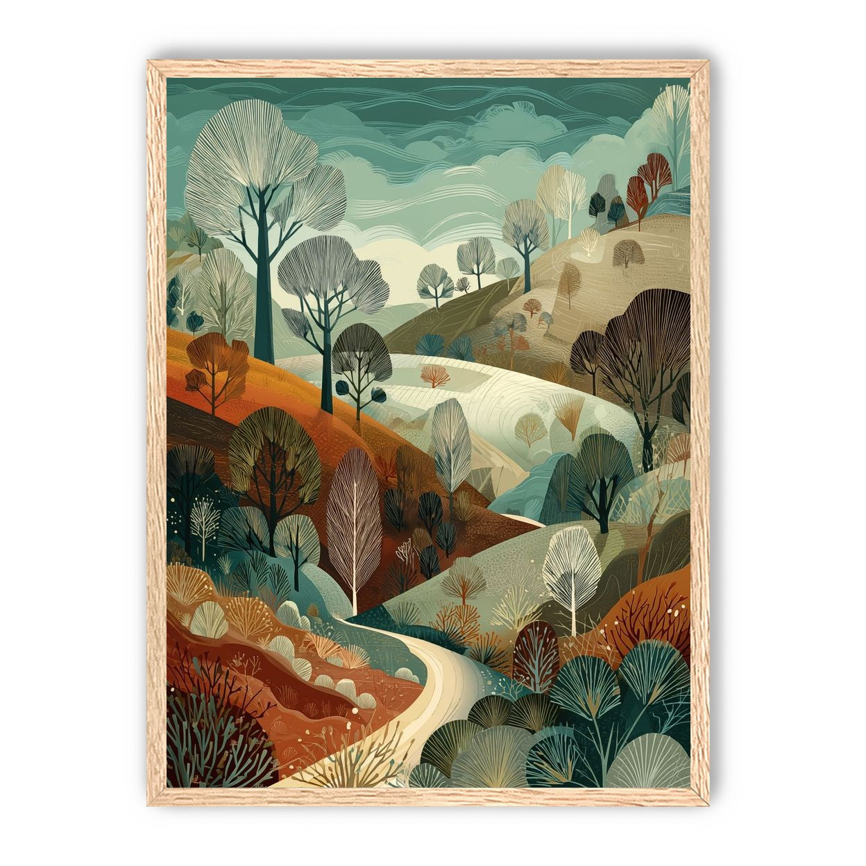 Path Between the Hills