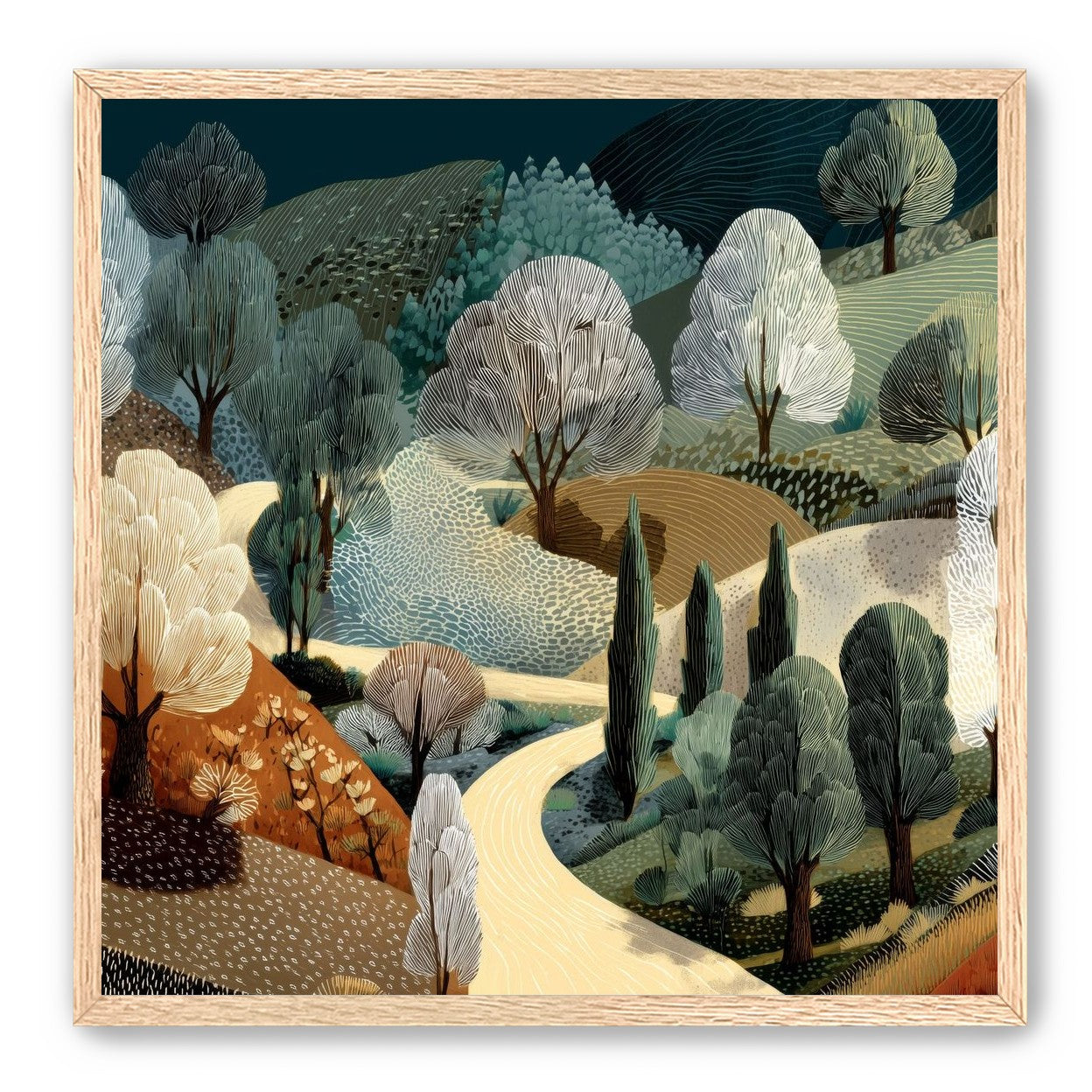 Path Beneath the Hills