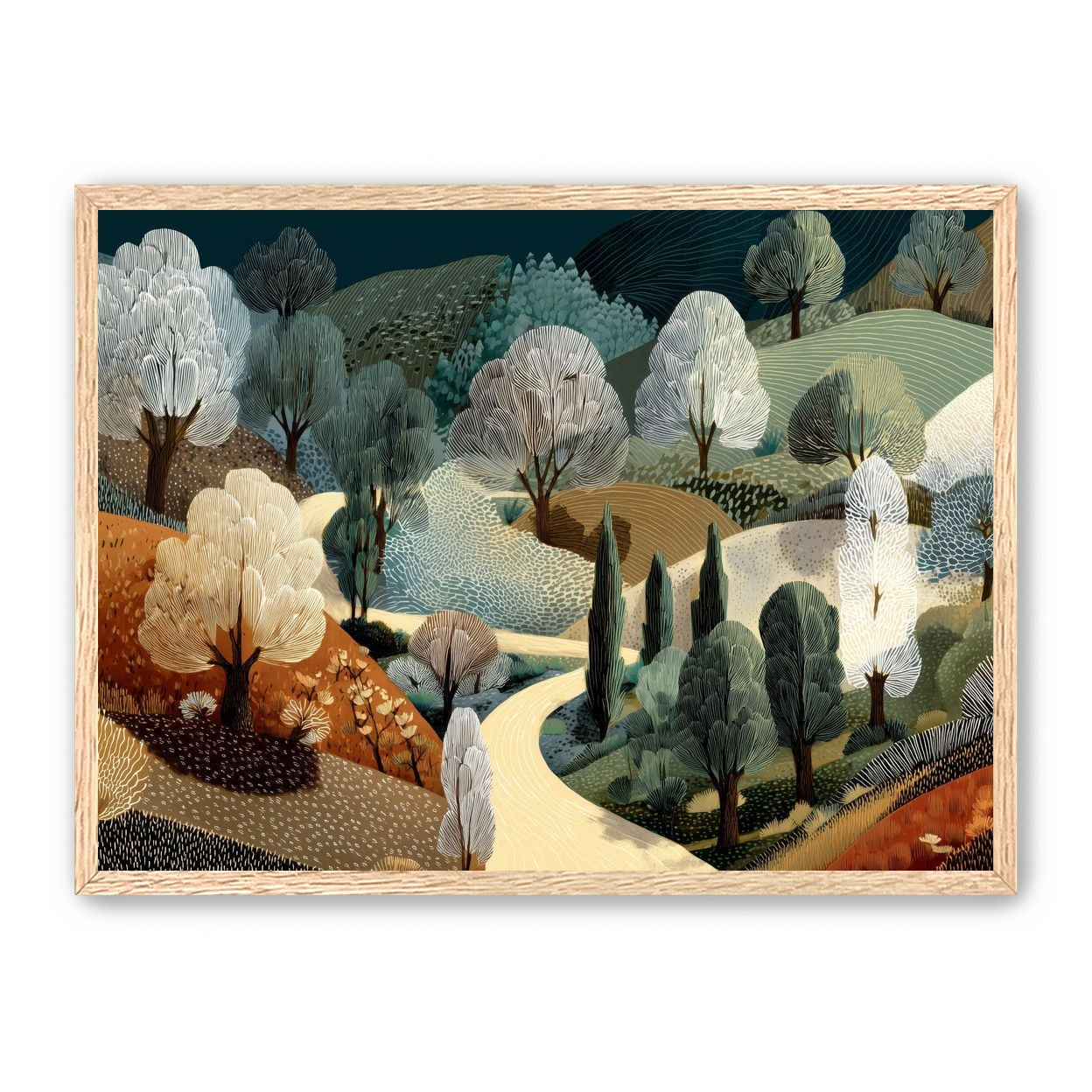 Path Beneath the Hills