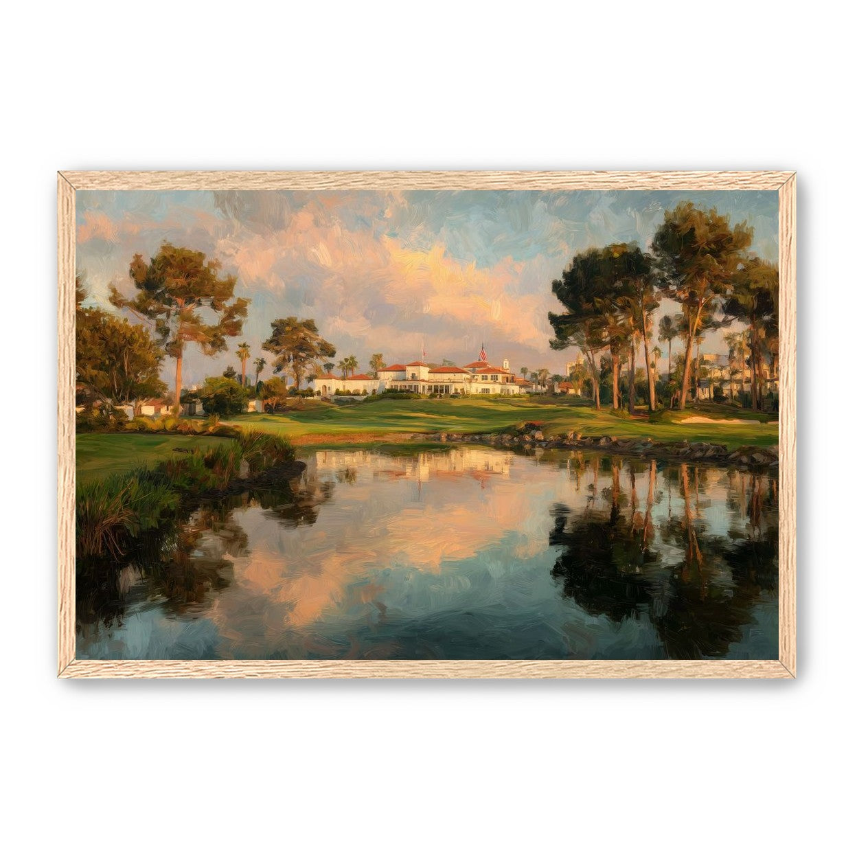 Afternoon Light on the Clubhouse