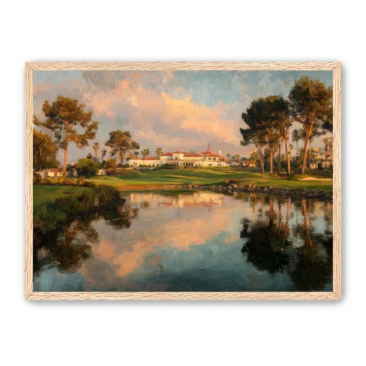 Afternoon Light on the Clubhouse
