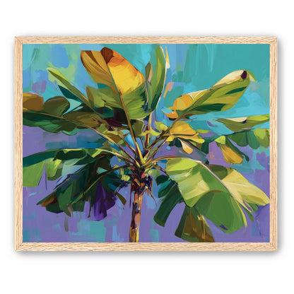 Painted Palm Tree