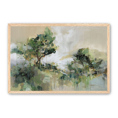 Tree Canopies in Pale Light