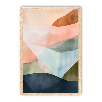 Terracotta and Blue Planes