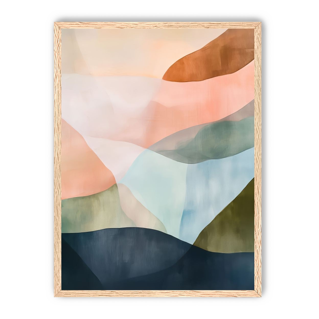 Terracotta and Blue Planes