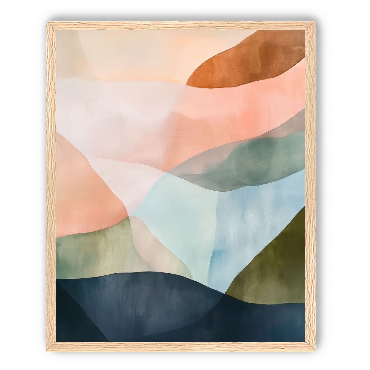 Terracotta and Blue Planes