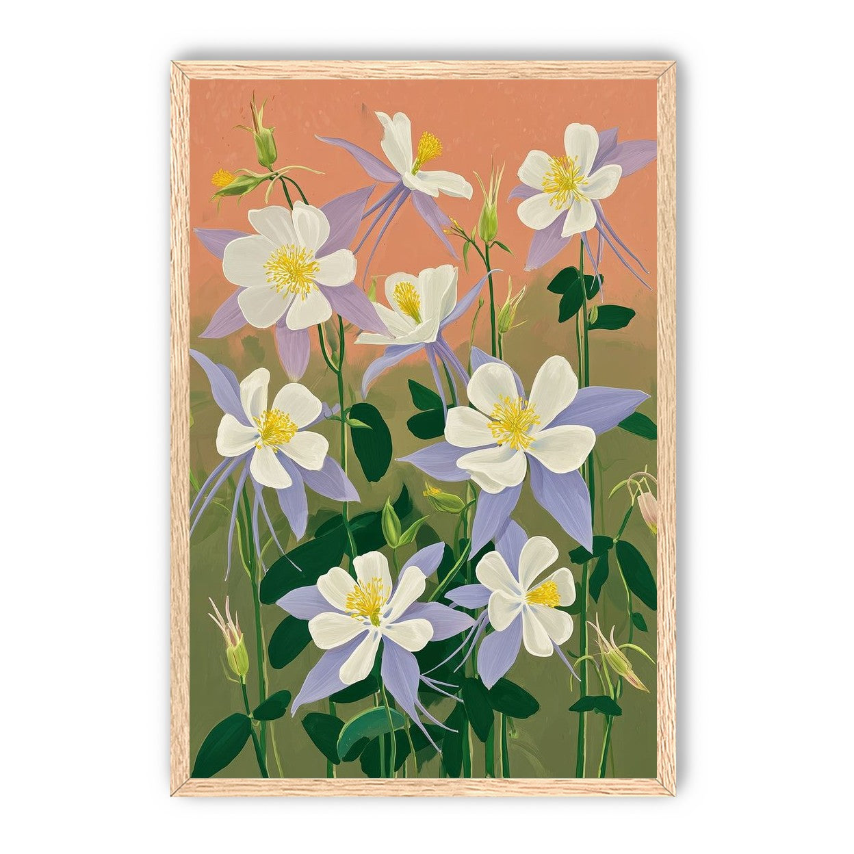 Evening Color in the Flowers