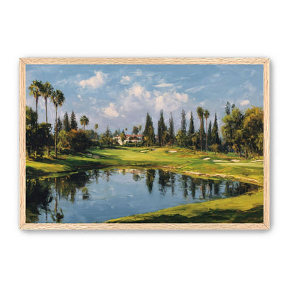 Still Water in Front of the Green