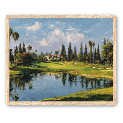 Still Water in Front of the Green