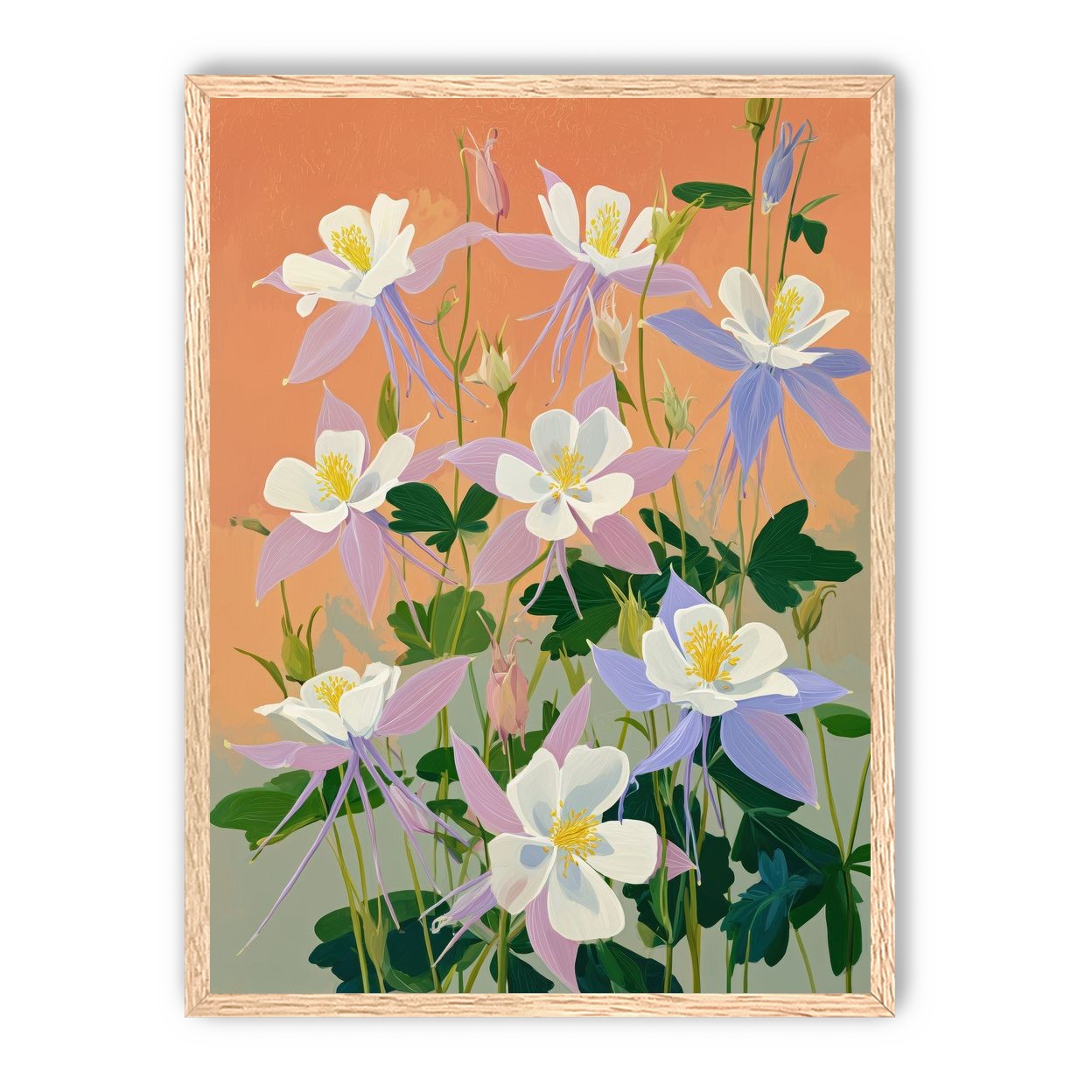Columbines in Bloom