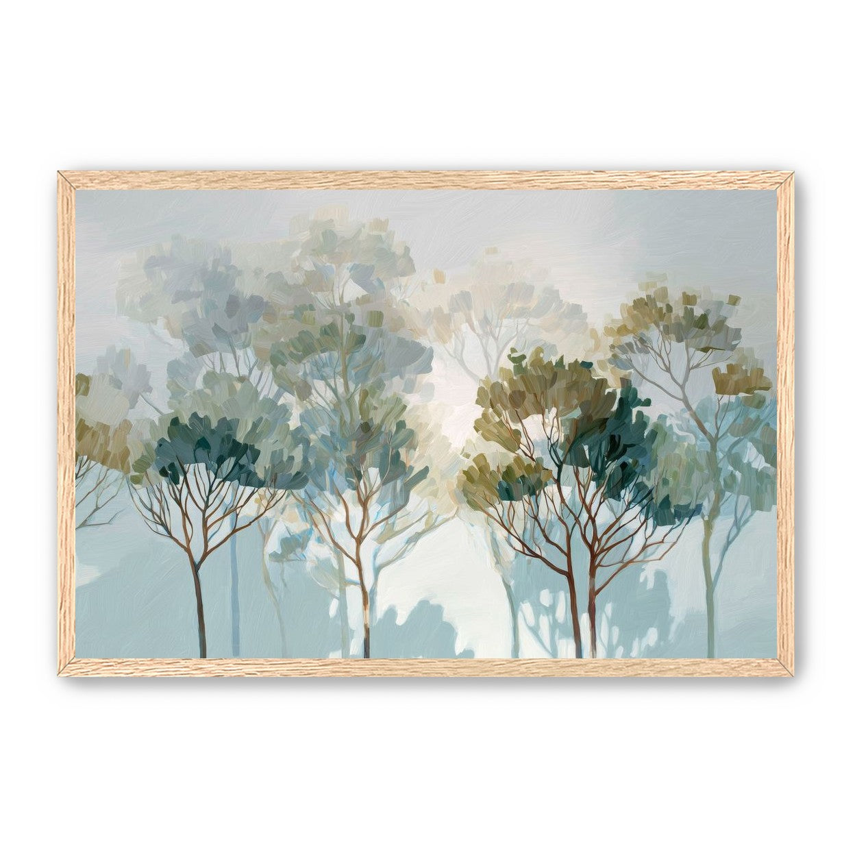 Multiple Trees in Gentle Light