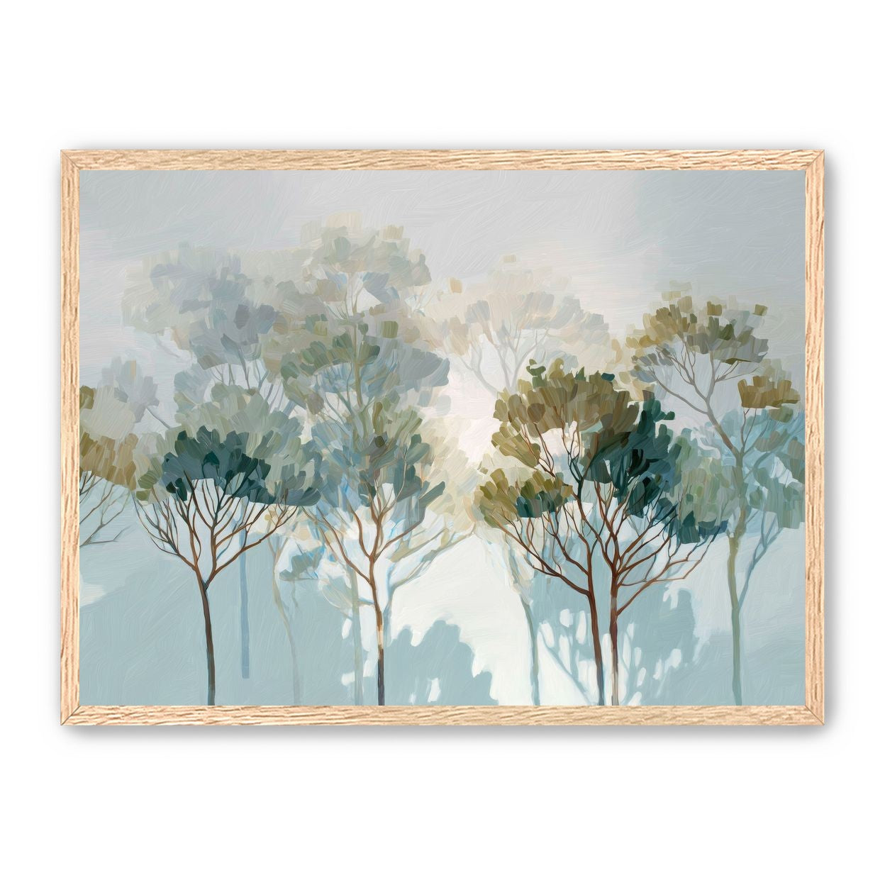 Multiple Trees in Gentle Light