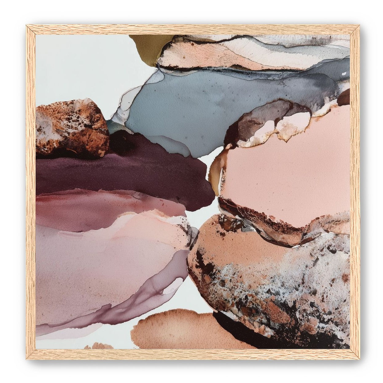 Pink and Stone Forms