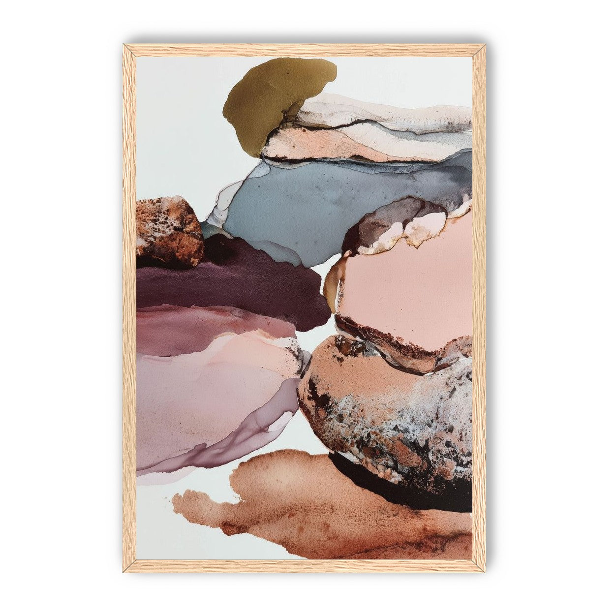 Pink and Stone Forms