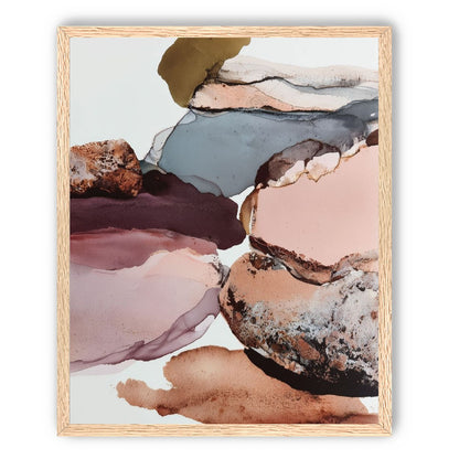 Pink and Stone Forms