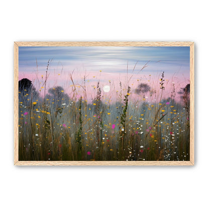 Wildflower Meadow at Moonrise