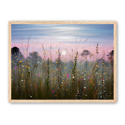 Wildflower Meadow at Moonrise