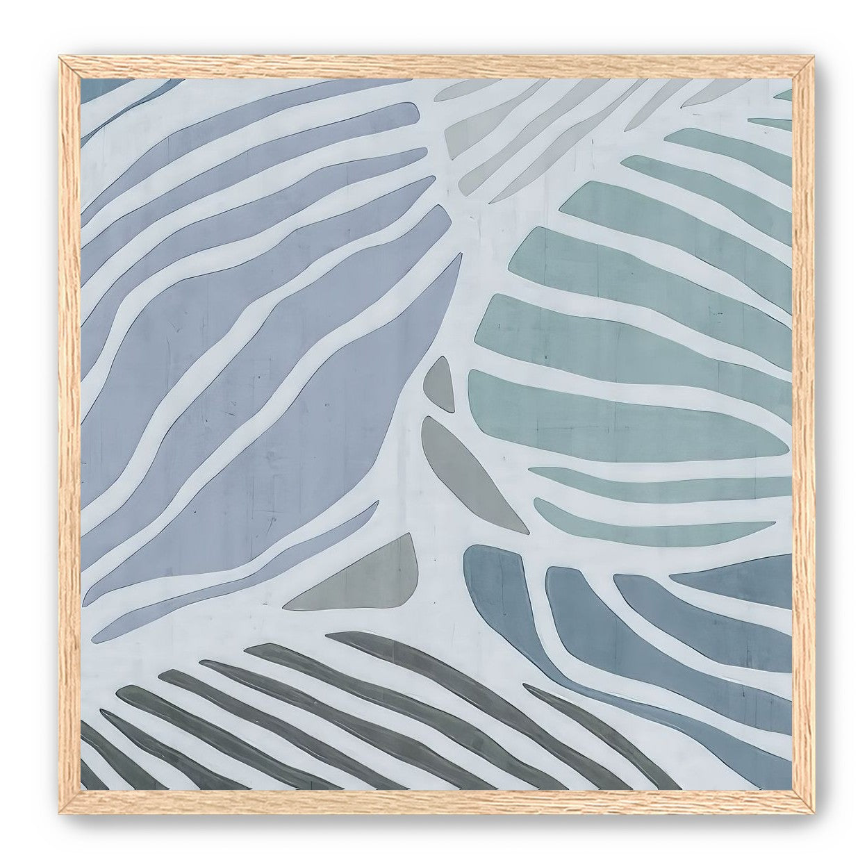 Graphic Leafs, Blue