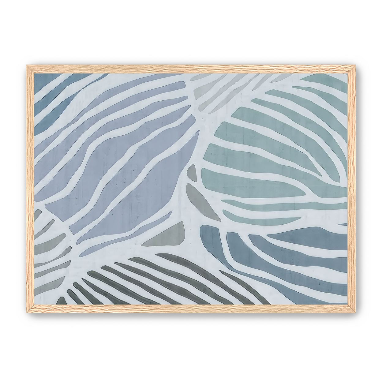 Graphic Leafs, Blue