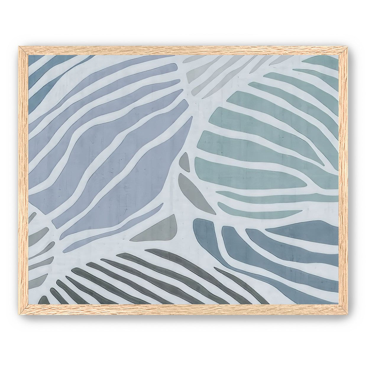 Graphic Leafs, Blue