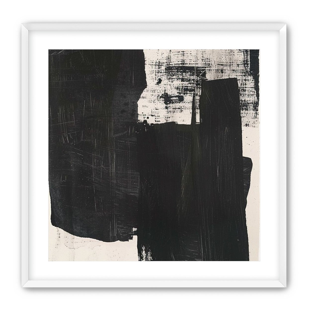 Black mass against the grain