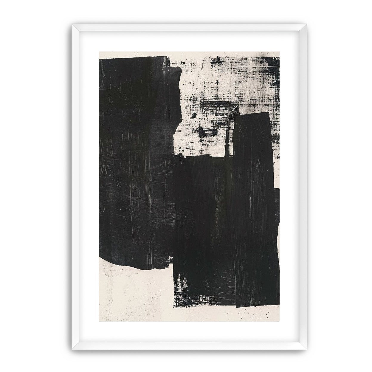 Black mass against the grain