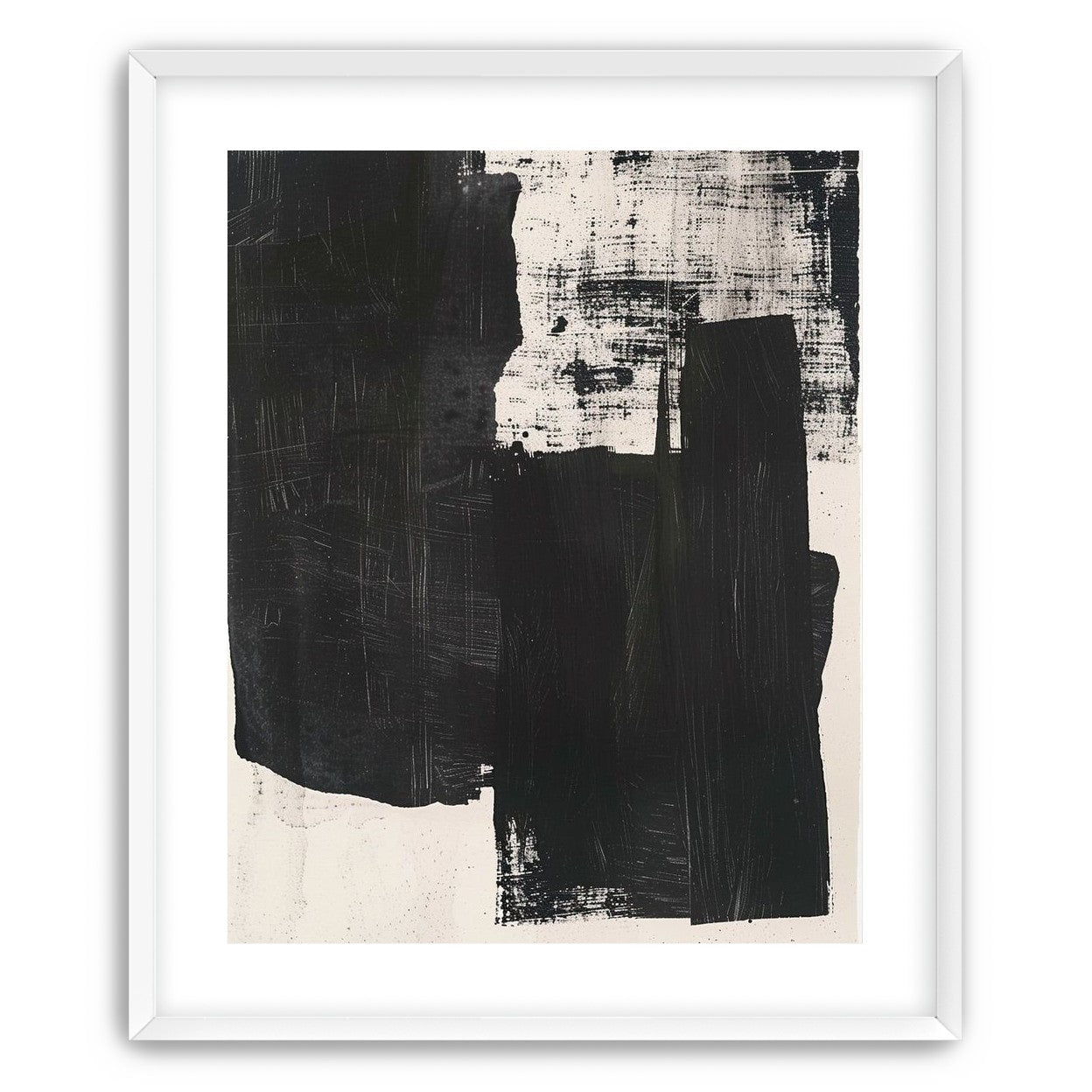 Black mass against the grain