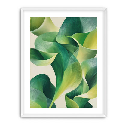 Green light in the lilies