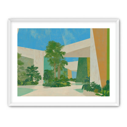 Palm shade in the atrium
