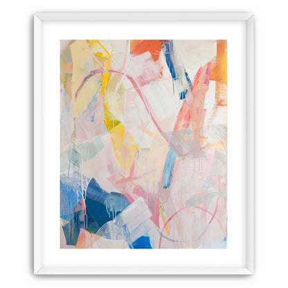 Coral light crossing blue