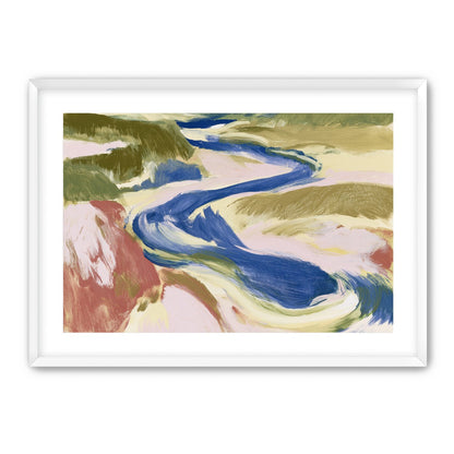 Blue bend through sandbars