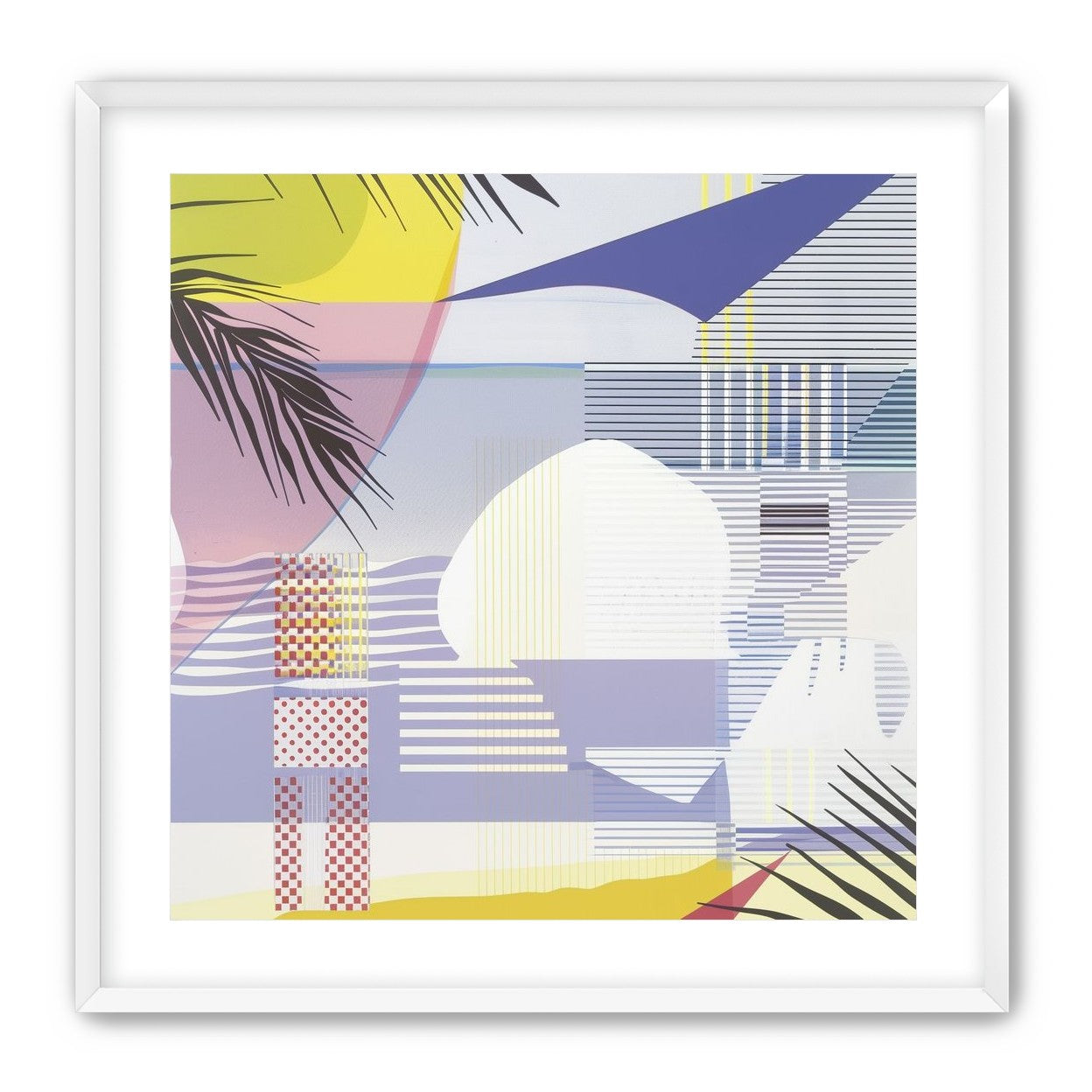 Layered stripes and color fields