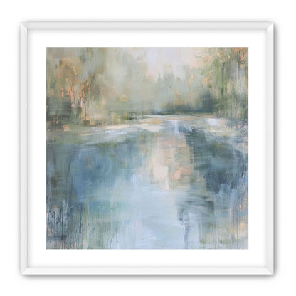 Mist over the river bend
