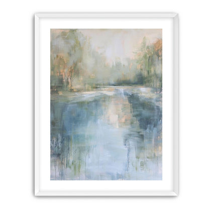 Mist over the river bend