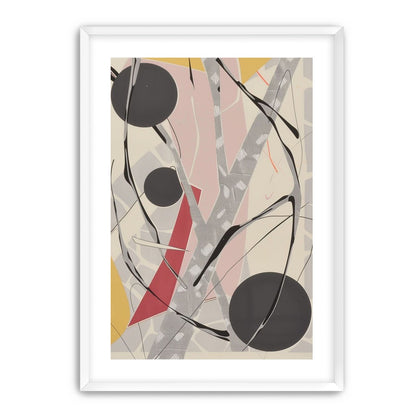 Layered circles with red wedge