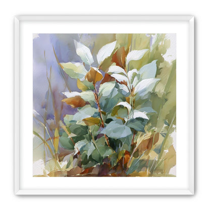 Layered Leaves in Soft Light