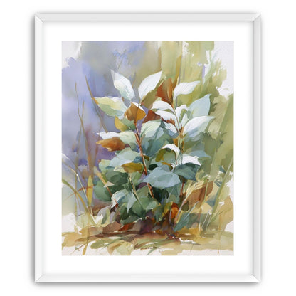 Layered Leaves in Soft Light