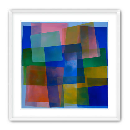 Blue pooling through pink veils