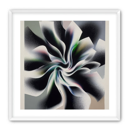 Spiral fold within pale blocks