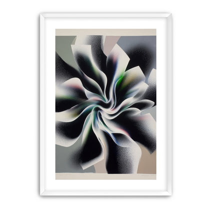 Spiral fold within pale blocks