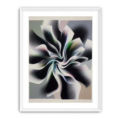 Spiral fold within pale blocks