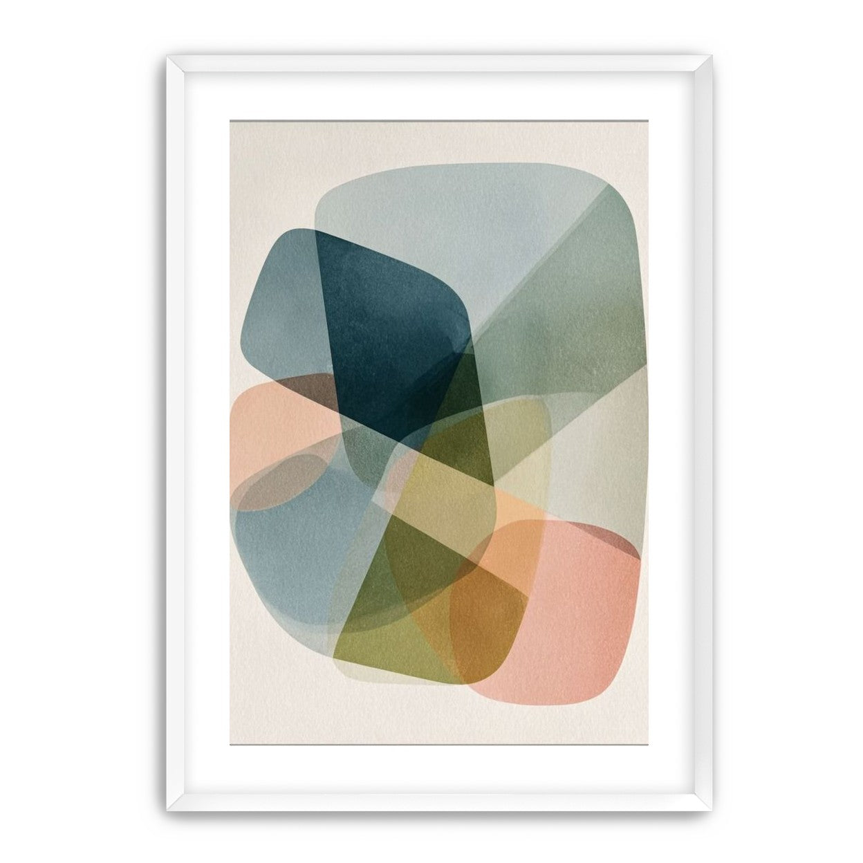 Layered translucent blocks