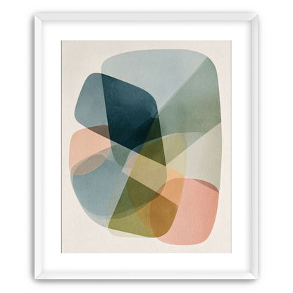 Layered translucent blocks