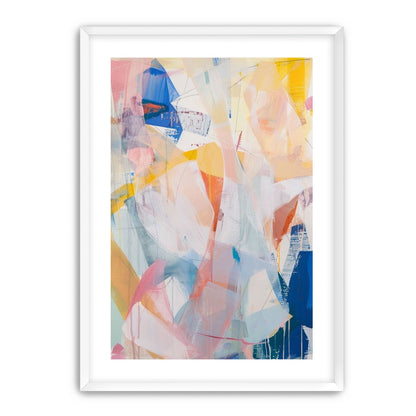 Translucent layers on canvas