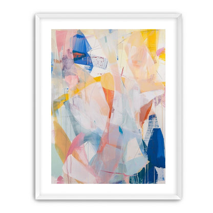 Translucent layers on canvas