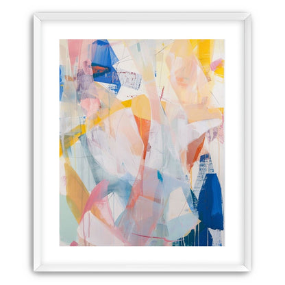 Translucent layers on canvas