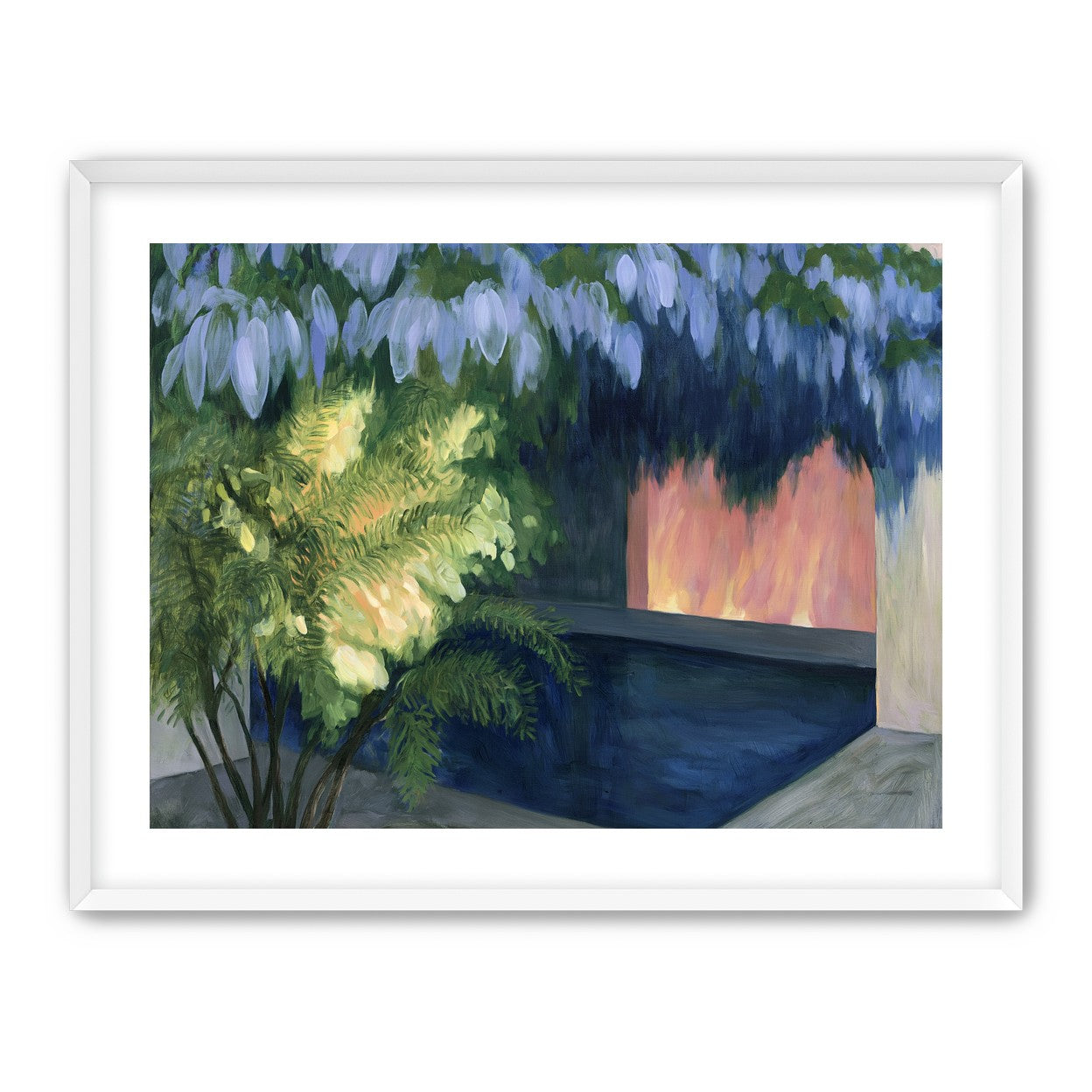 Warm door in the water