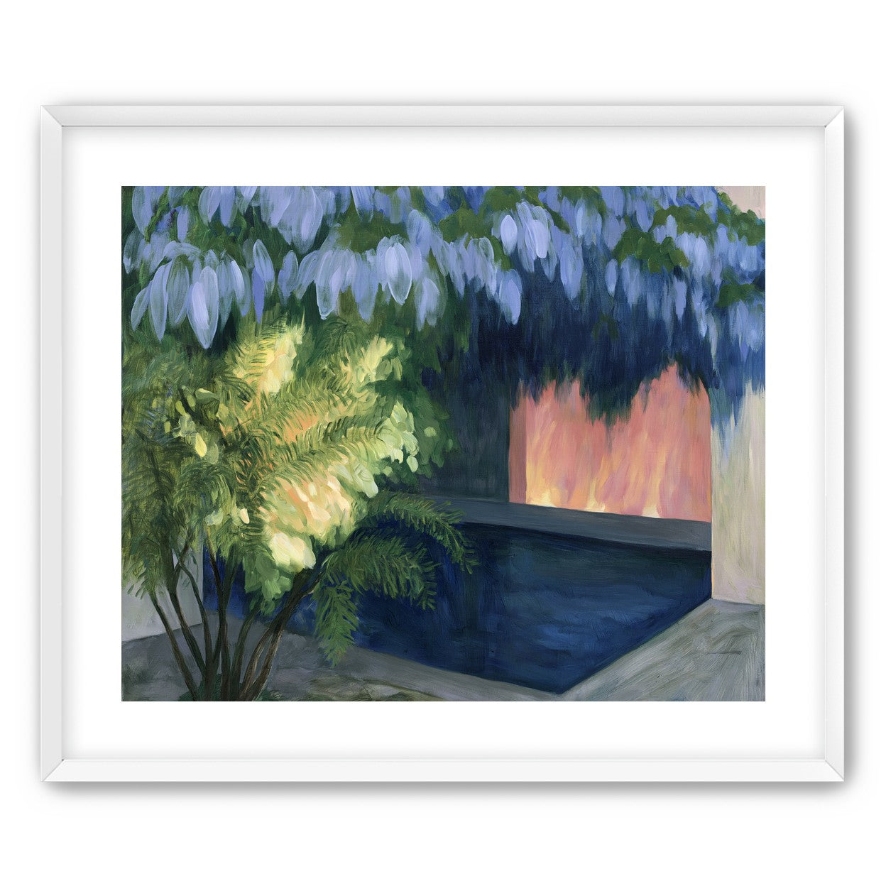 Warm door in the water