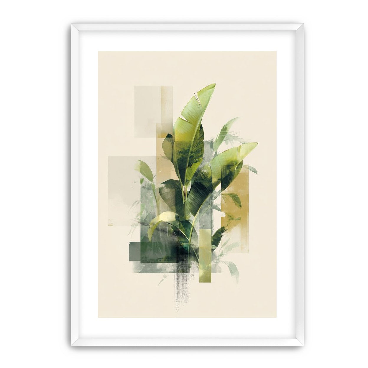 Leaves through quiet panels